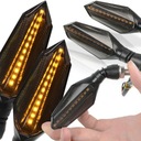 4X KIERUNKOWSKAZ LED MOTOCYKLA SKUTERA QUADA ENDURO DYNAMICZNY HOMOLOGACJA Numer katalogowy części 904641