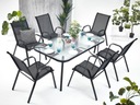Набор садовой мебели для террасового стола + 6 стульев