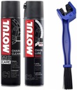 Комплект для чистки цепи, щетка для смазки, MOTUL