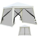 САДОВЫЙ ПАВИЛЬОН ПАЛАТКА 3х3м Беседка 4 СТЕННАЯ МОСКИТНАЯ СЕТКА НА МОЛНИИ