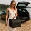 ОРГАНАЙЗЕР DO БАГАЖНИКА АВТО ВЕЛИКИЙ СКЛАДНИЙ КОФР АВТО СУМКА PREMIUM  фото 11