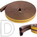 SAMOPRZYLEPNA WYCISZAJĄCA USZCZELKA USZCZELNIENIE DO DRZWI OKIEN TYP D 6M