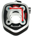 ЦИЛІНДР 70 ГОЛОВКА УЩІЛЬНЮВАЧІ APRILIA SR50 94-99R  (18877024979) фото min 6
