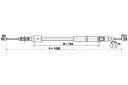 ATE 24.3727-0750.2 CÂBLE FREIN STATIONNEMENTphoto 12