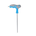 ТОРЦЕВОЙ КЛЮЧ С ШАРИКОВОЙ, РУЧКА SOFT TOUCH, 5 ММ,