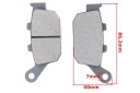 КОЛОДКИ ГАЛЬМІВНЕ HONDA FES 150 CB 250 NSR 250 VTR 250 LC FM  (12927768697) фото min 5