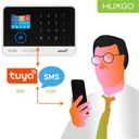 Беспроводная сигнализация GSM + WiFi с приложением TUYA, комплект, HUXGO HXA003