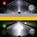 КОМПЛЕКТ 4 ШТУК РЕШІТКИ АВТОМОБІЛЬНИЙ LED,РЕШІТКИ DO SUV-OW,9-CALOWE  фото 6