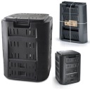 КОМПОСТЕР PROSPERPLAST 220л ЧЕРНЫЙ КОМПОЗЕРНЫЙ ДЕРЕВЯННЫЙ