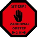 НАПОЛЬНАЯ НАКЛЕЙКА 30х30 см. СТОП СОХРАНЯЙТЕ СВОЕ ПРОСТРАНСТВО