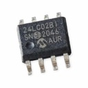 24LC02 ПАМЯТЬ EEPROM I2C 256x8 бит 2,5–5,5 В SOP-8
