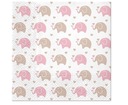 БУМАЖНЫЕ САЛФЕТКИ Baby Shower Elephants Розовые 20x