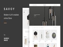 Шаблон Savoy — минималистская AJAX-тема WooCommerce