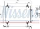 RADUADOR DE ACONDICIONADOR - CONDENSADOR ** FIRST FIT NISSENS 94826 