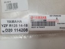 YAMAHA YZF R125 14-18 DEKORACIJA НАКЛЕЙКА NA CZASZE 5D7F8393K0  (18127248152) фото min 4