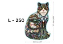 Drevené puzzle 250 dielikov Zázračná mačka Wooden.City Zbierka Zwierzęta