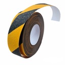 ЛЕНТА САМОКЛЕЯЩАЯСЯ ПРОТИВСКОЛЬЗЯЩАЯ ДЛЯ ЛЕСТНИЦЫ ЖЕЛТО-ЧЕРНАЯ 50мм х 5м