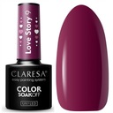 Гибридный лак для ногтей Claresa LOVE STORY 9 фиолетовый фиолетовый