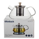 СТЕКЛЯННЫЙ ЧАЙНИК ТРАВЫ КУВШИН OFENBACH