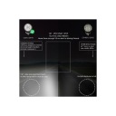 УНИВЕРСАЛЬНАЯ ФАРА РОБОЧА 126W LED/HALOGEN 12V–24V, ЦВЕТ БЕЛЫЙ ФОНАРЬ + MIGAJAC  фото 8