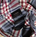 Košeľa s dlhým rukávom BARBOUR v Dizajnovej Mriežke Nový Pánsky Model M Strih regular