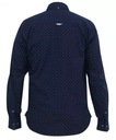 Veľká Elegantná pánska košeľa tmavomodrá EPPING-D555 Dominujúca farba modrá