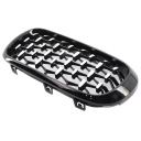 AVANT GRILLE GRILLE DE RADIATEUR 51117294486 51117294485 51137316062 NOIR I ARGENTÉphoto 6