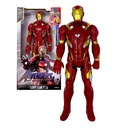 ФИГУРКА МСТИТЕЛЯ IRONMAN ПОДВИЖНАЯ ЗВУКОВАЯ СВЕТОДИОДНАЯ 30 см