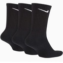 Nike ponožky ponožky čierne vysoké SX4508-001 L Značka Nike
