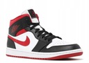 NIKE AIR JORDAN 1 MID 554724-122 Black Gym Red 44,5 EAN (GTIN) 0194956891314