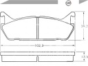 A.B.S. 36723 KIT PLAQUETTES FREINS FREINS DISQUEphoto 16