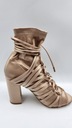 Členkové čižmy sandále s viazaním BUFFALO veľ.38 Originálny obal od výrobcu škatuľa
