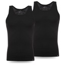 PODKOSZULEK MĘSKI NA RAMIĄCZKACH MORAJ BOKSERKA TANK TOP 2SZT CZARNY L
