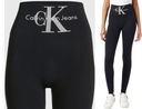 ЛЕГИНСЫ ЖЕНСКИЕ CK CALVIN KLEIN ИЗ МИКРОФИБРЫ, ЧЕРНЫЕ XL