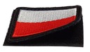 Польский флаг на униформу x 2 липучки.