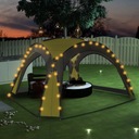 Párty stan s LED a 4 stenami, 3,6x3,6x2,3 Výrobca VidaXL