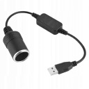 ПЕРЕТВОРЮВАЧ АДАПТЕРА ГНІЗДА ПРИКУРЮВАЧА USB 5V 2A NA 12V  (18050833934) фото min 15
