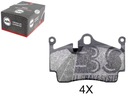 PADS BRAKE PORSCHE BOXSTER (987) 05- REAR A.B photo 1 - milautoparts-fr.ukrlive.com