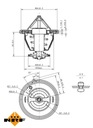 NRF 725132 TERMOSTAT, MATERIAL DE REFRIGERACIÓN 