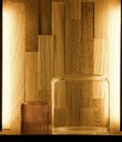 Moderná izbová vitrína Dub prírodný Farba nábytku prírodný dub