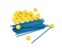 Палатка Crazy Tent YELLOW-Blue Base House 72 эл.