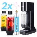 САТУРАТОР + 2 БУТЫЛКИ Карбонизатор для воды + НАБОР КАРТРИДЖЕЙ