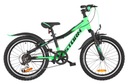Велосипед STORM RACER 20 2VBR зелений/чорний