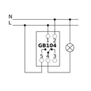 ПРОГРАММАТОР ТАЙМЕР ТАЙМЕР ДЛЯ DIN-РЕЙКИ LCD 16A GreenBlue GB104