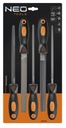 Pilníky na kov Sada 5 ks. Neo Tools Kód výrobcu 37-610