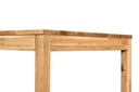 Дубовый небольшой кухонный стол Деревянный стол из массива дуба для кухни 70х70 BGM24