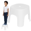 ДЕТСКИЙ СТУЛ, ПЛАСТИКОВОЕ СИДЕНИЕ, БЕЛЫЙ ДЕТСКИЙ СТУЛ, СТАБИЛЬНЫЙ