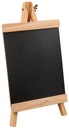 TABLICA KREDOWA STOJĄCA SZTALUGA DREWNIANA MAŁA 12 x 23 cm