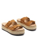 ЖЕНСКИЕ ТАПОЧКИ CAMEL С ЖЕМЧУГОМ CARISNO 38