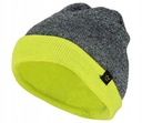 ДВУХЦВЕТНАЯ ЖЕЛТАЯ ЗИМНЯЯ АКРИЛОВАЯ ШАПКА
